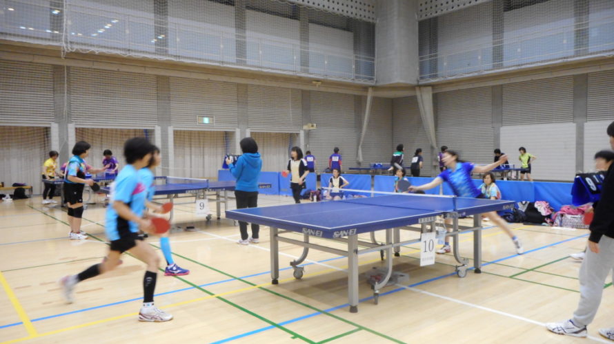 2019年11月12日(火)第36回ハローレディース団体戦卓球大会